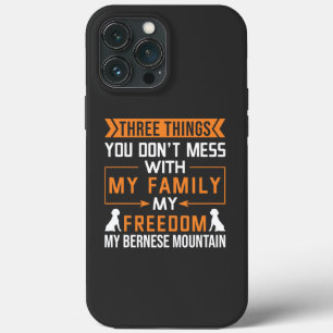 Drei Dinge, die du mit meinem Berner Hund nicht ve Case-Mate iPhone Hülle