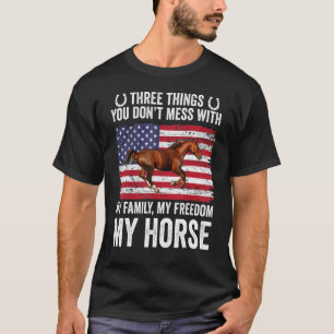 Drei Dinge, die du nicht mit meiner Familienfreihe T-Shirt