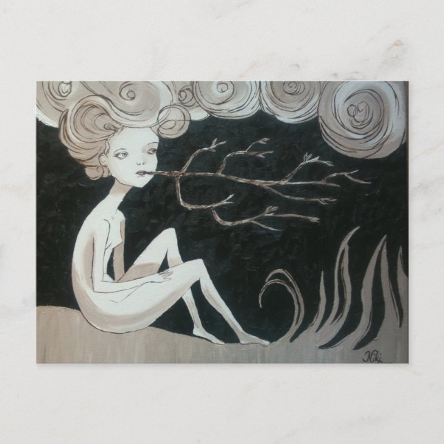 Drei Elemente Postkarte (Vorderseite)