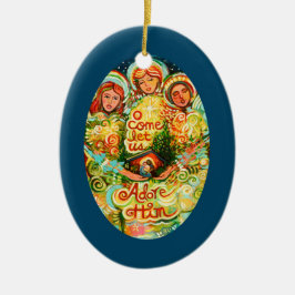 Drei Engel, Adore Ihm Weihnachtsschmuck