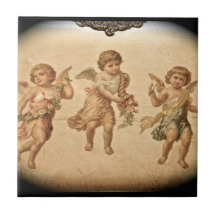 Drei Engel (Antike) Fliese