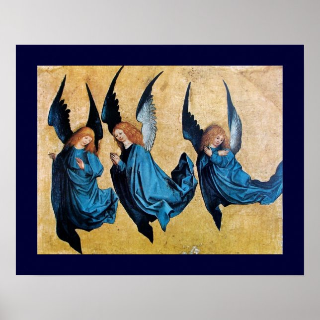 DREI ENGEL IN BLAU POSTER (Vorne)