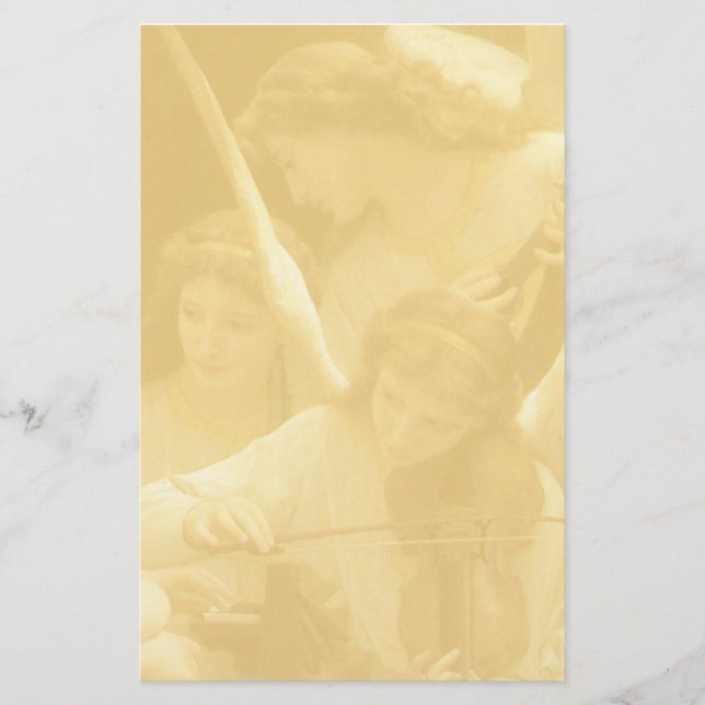 Drei Engel Musicians Stationierung Briefpapier (Vorderseite)