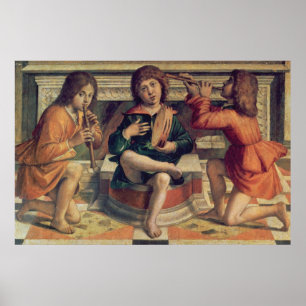 Drei-Engel-Musiker Poster