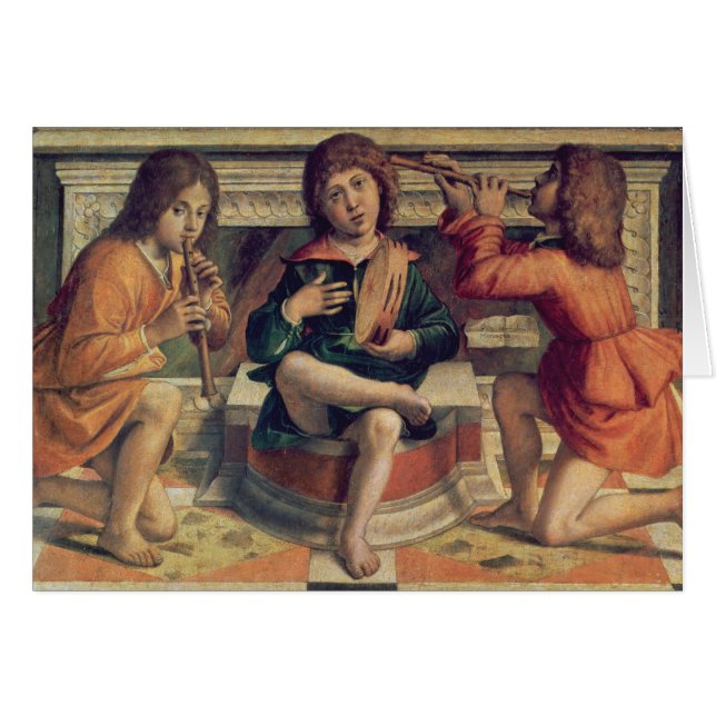 Drei Engelsmusiker (Vorderseite (Horizontal))