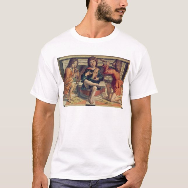 Drei Engelsmusiker T-Shirt (Vorderseite)