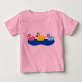 Drei Enten Kleinkind Ruffle T-Shirt