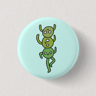 Drei Erbsen in einem Topf Button