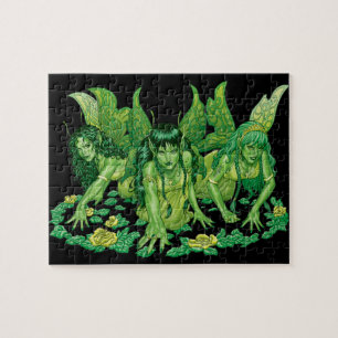 Drei Erdfee-Fantasie-Kunst durch Al Rio Puzzle