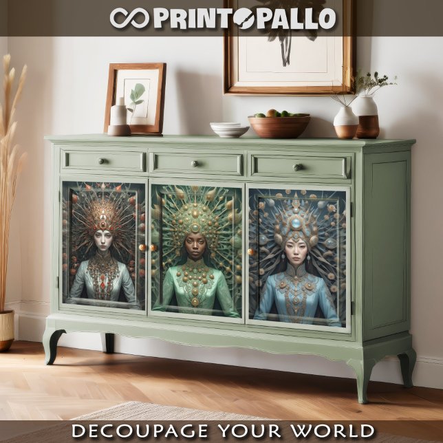 Drei Farben, eine Menschheit - Geschenkpapier Set (Von Creator hochgeladen)