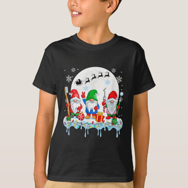 Drei farbenfrohe Nomaden mit Zahnarztprogrammen We T-Shirt (Vorderseite)