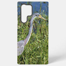 Drei farbige Heron Samsung Handy Cases