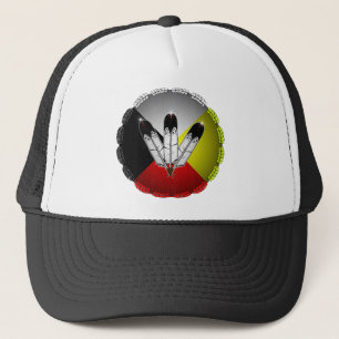 Drei Federn Truckerkappe
