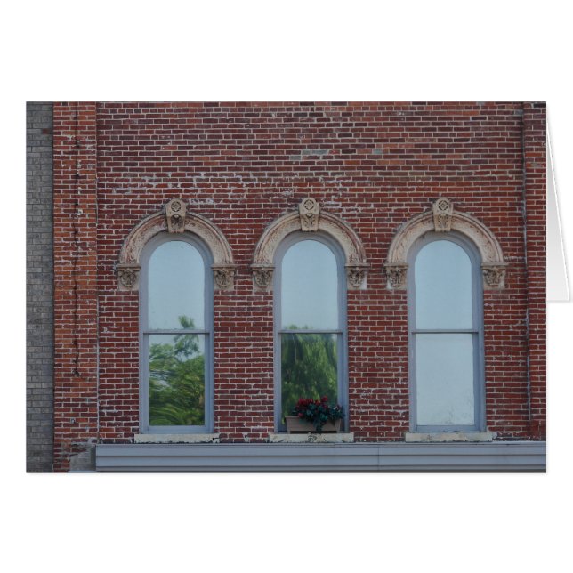 Drei Fenster (Vorderseite (Horizontal))