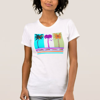 Drei festliche Palmen T-Shirt