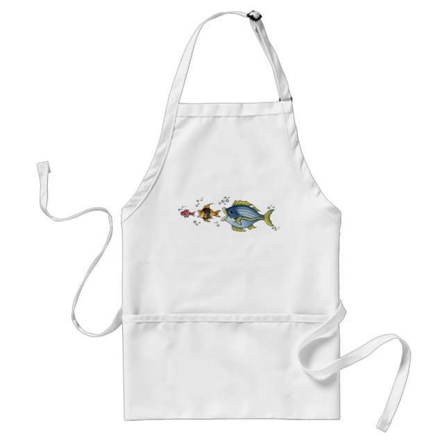 Drei Fische - Schürze (Vorne)