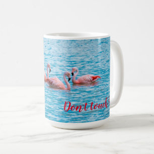 Drei Flamingos auf der Laguna Amarga Kaffeetasse
