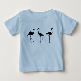 Drei Flamingos Baby T-shirt