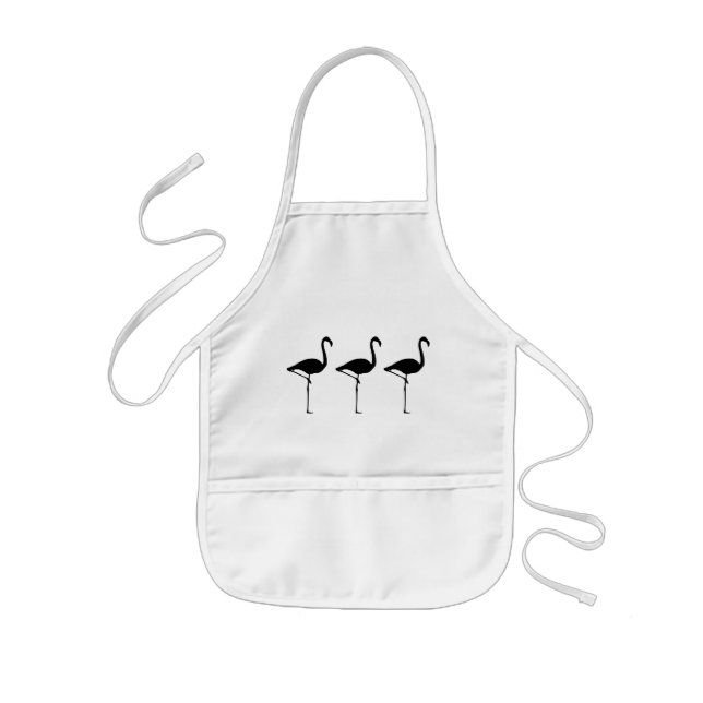 Drei Flamingos Kinderschürze (Vorne)