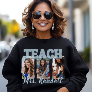 Drei-Foto-Lehrerin Sweatshirt