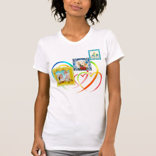 Drei FotoCollage T-Shirt