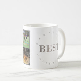 Drei Fotos Bester Vater in der gesamten Welt Kaffe Kaffeetasse