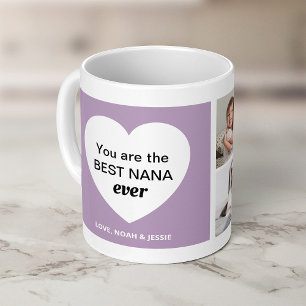 Drei Fotos und ein Herz Beste Nana je Kaffeetasse