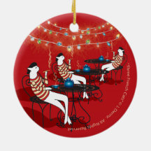 Drei französische Katzen.. zweiseitig