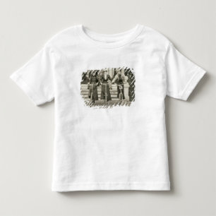 Drei Frauen auf Fahrrädern, frühe 1900s (b/w Fot Kleinkind T-shirt