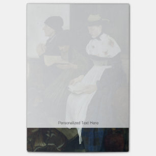 Drei Frauen in Kirche, 1882 Post-it Klebezettel