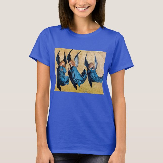 DREI GEBIETE IN BLAU T-Shirt (Vorderseite)