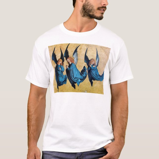 DREI GEBIETE IN BLAU T-Shirt (Vorderseite)