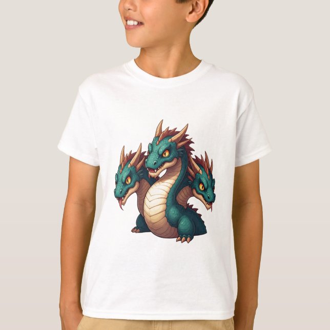 Drei gehärtete Hydra-T - Shirt (Vorderseite)