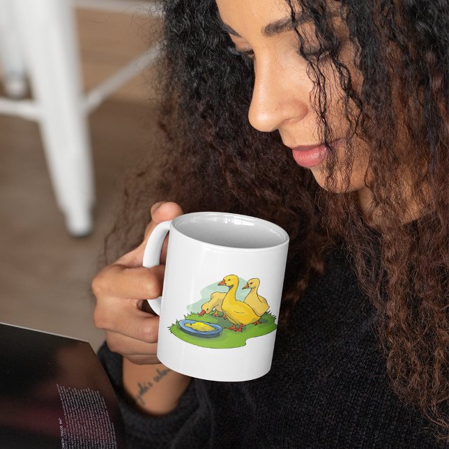 Drei Gelbente Kaffeetasse (Von Creator hochgeladen)