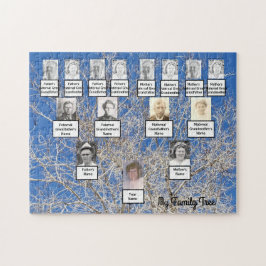 Drei-Generationen-Fotos-Puzzle Puzzle