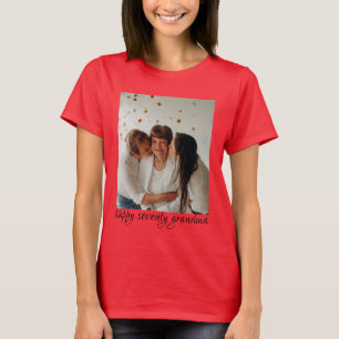 Drei-Generationen-glücklicher-Geburtstag-Oma-T-Shi T-Shirt