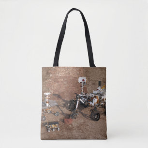 Drei Generationen von Mars-Rover.