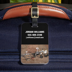 Drei Generationen von Mars-Rover. Gepäckanhänger