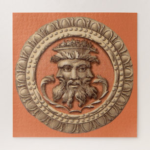 drei Gesichter Puzzle