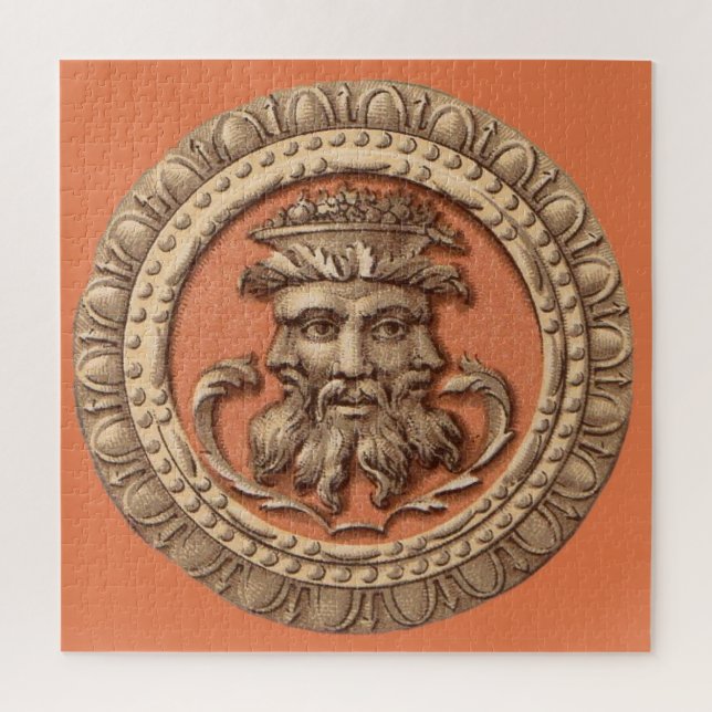 drei Gesichter Puzzle (Vertikal)