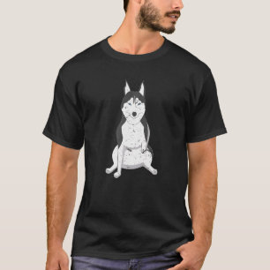 Drei gestreifte, Coole Hunde für besondere Bedürfn T-Shirt