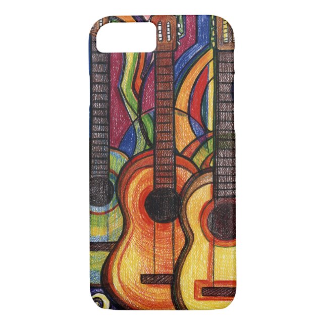 Drei Gitarren Case-Mate iPhone Hülle (Rückseite)
