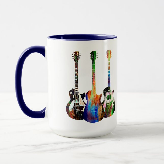 Drei Gitarren Tasse (Links)