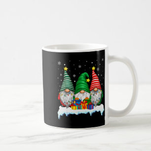 Drei Gnome Baumlichter Männer Frauen passend Xmas Kaffeetasse