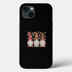 Drei Gnome Buffalo Kariert Rot Weihnachten iPhone 13 Hülle