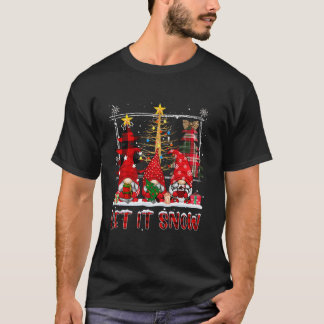 Drei Gnome lassen es Weihnachtsgnomes im Weihnacht T-Shirt