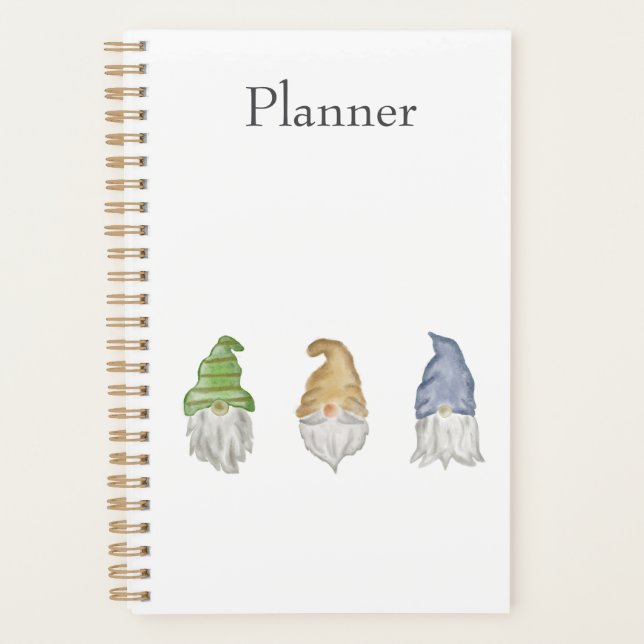 Drei Gnome Spiral Weichcoverplaner Planer (Vorderseite)