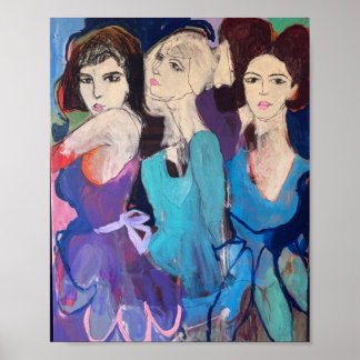 Drei Grazien Poster