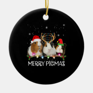 Drei Guinea Weihnachtslicht Weihnachten Weihnachts Keramik Ornament