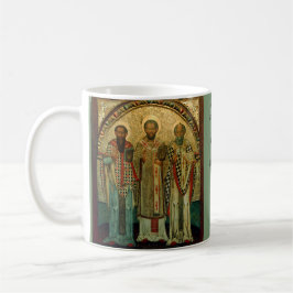 Drei Heilige Hierarchie l Orthodox Kirche Icon l l Kaffeetasse